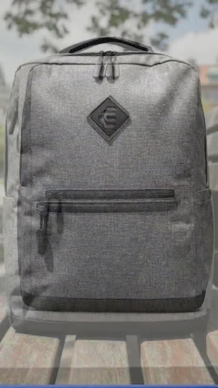 Mochila Sport Gris Unisex Charly 07417