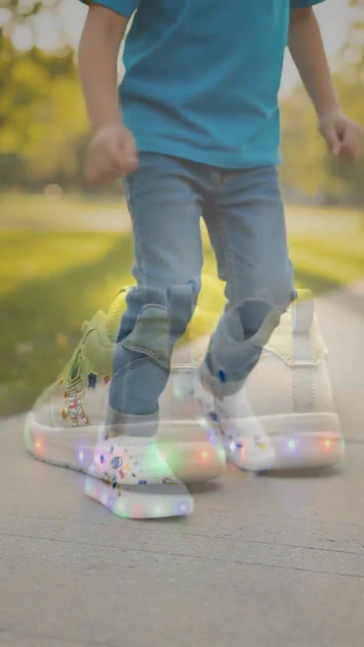 Tenis Happy Shoes Para Niño Aventura Espacial 09074