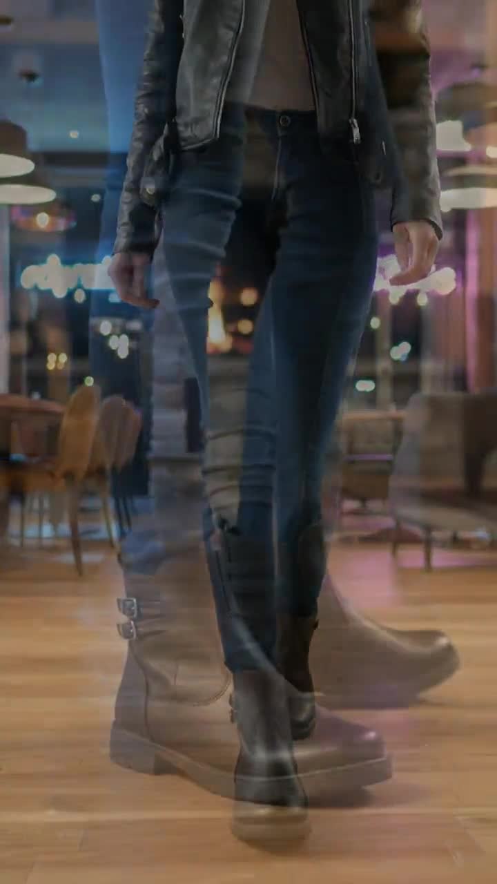 Botines Casuales Para Niña Café Confratelli 08159