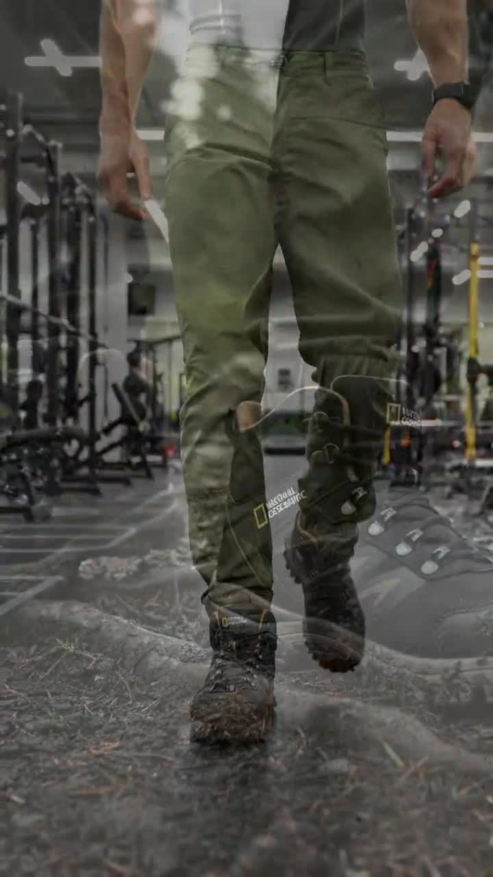 Bota National Geographic Para Hombre Senderismo 09158