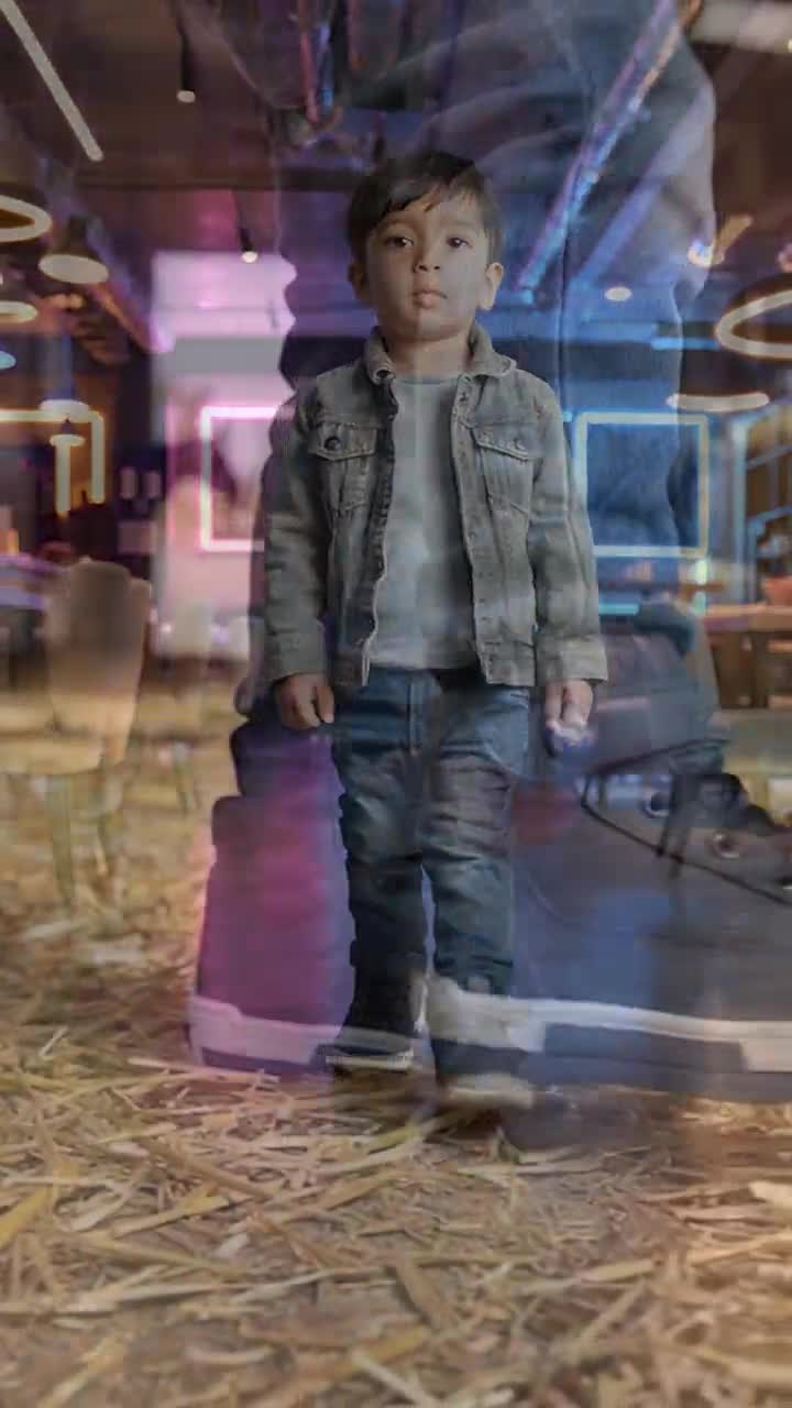Bota Casual moderna Niño Blasito 08224