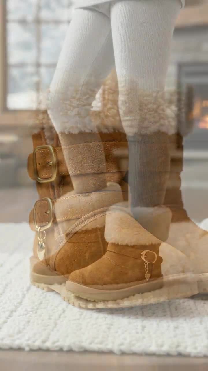 Bota Happy Shoes Para Niña Invernal Cómoda 08358