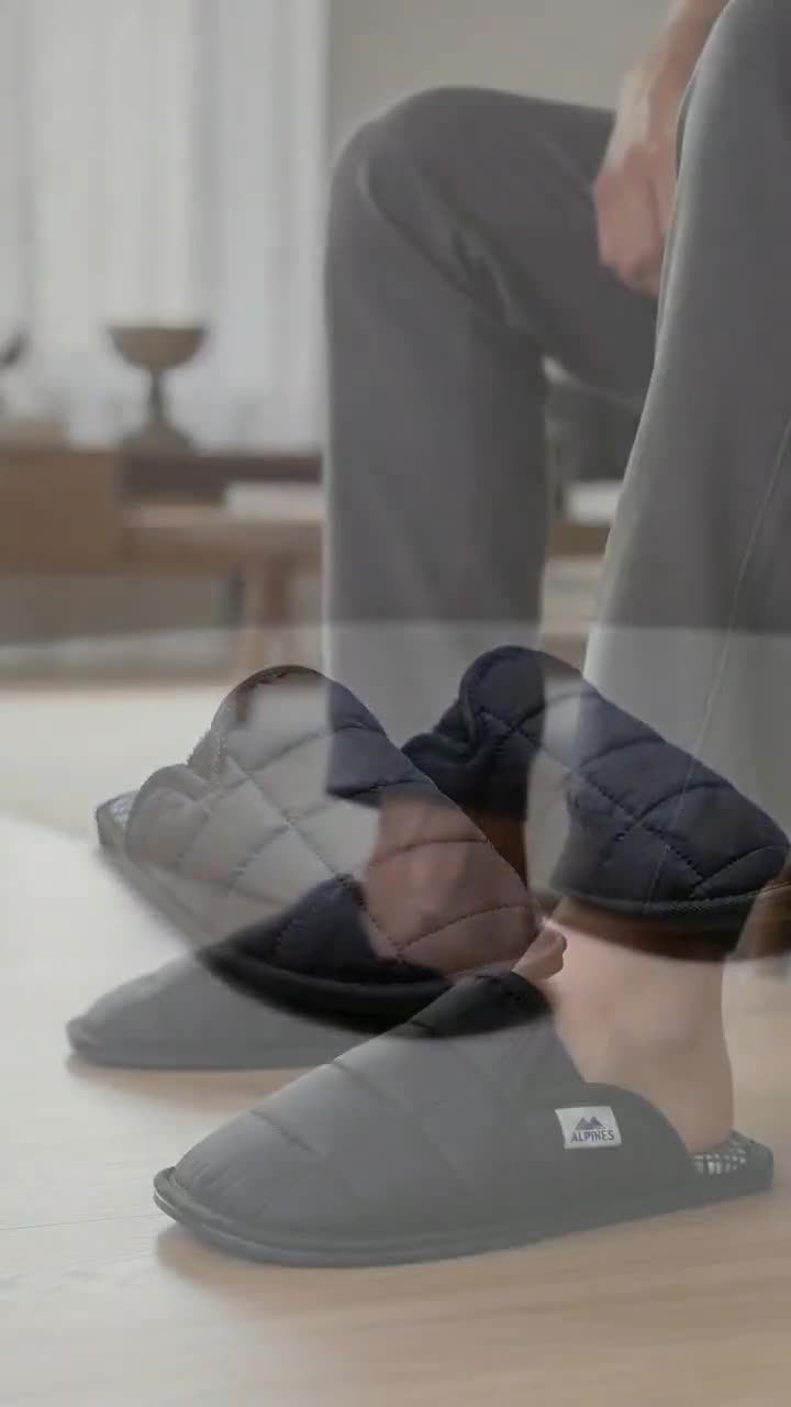 Pantufla Acolchada Para Hombre Arra 09189