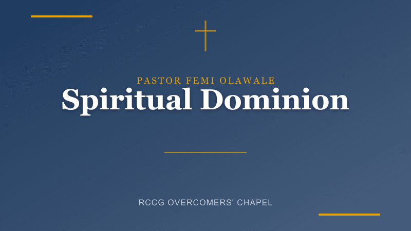 Spiritual Dominion