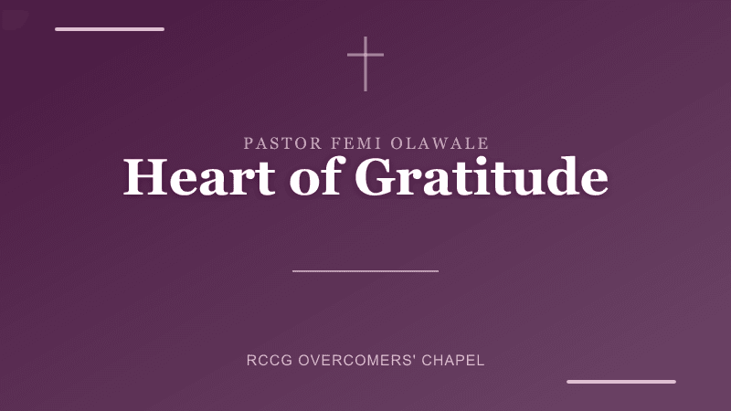 Heart of Gratitude
