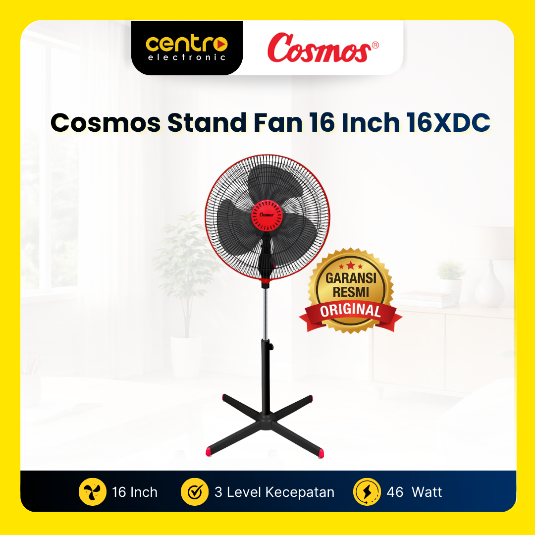 COSMOS STAND FAN 16 INCH 16XDC