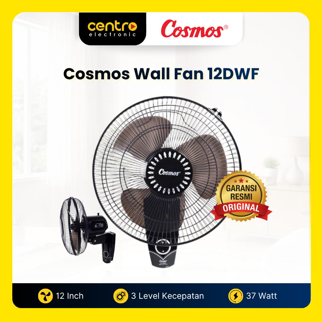 COSMOS WALL FAN 12DWF 12 INCH 37W