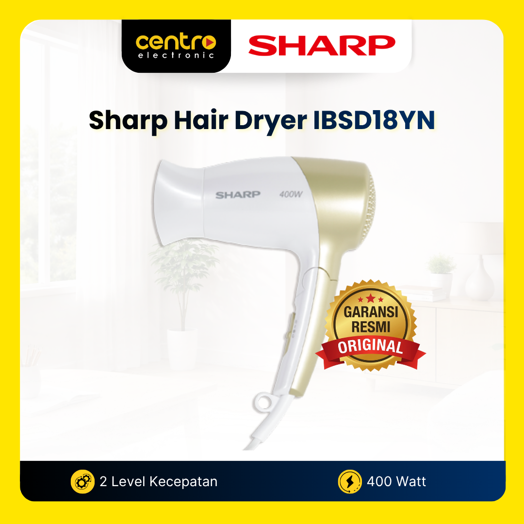 SHARP HAIR DRYER IBSD18YN