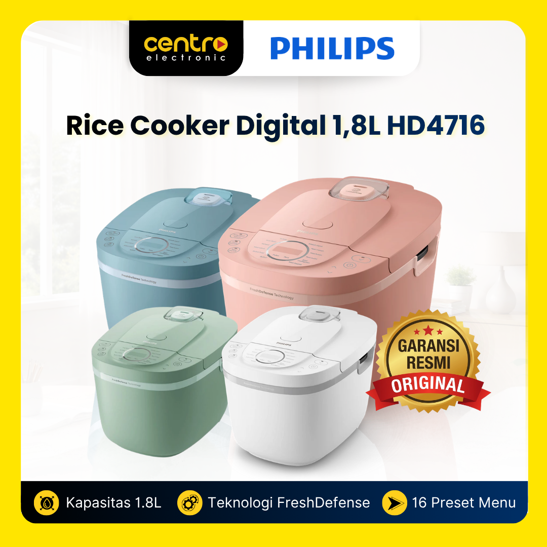 PHILIPS RICE COOKER DIGITAL HD4716 SERIES 1.8L