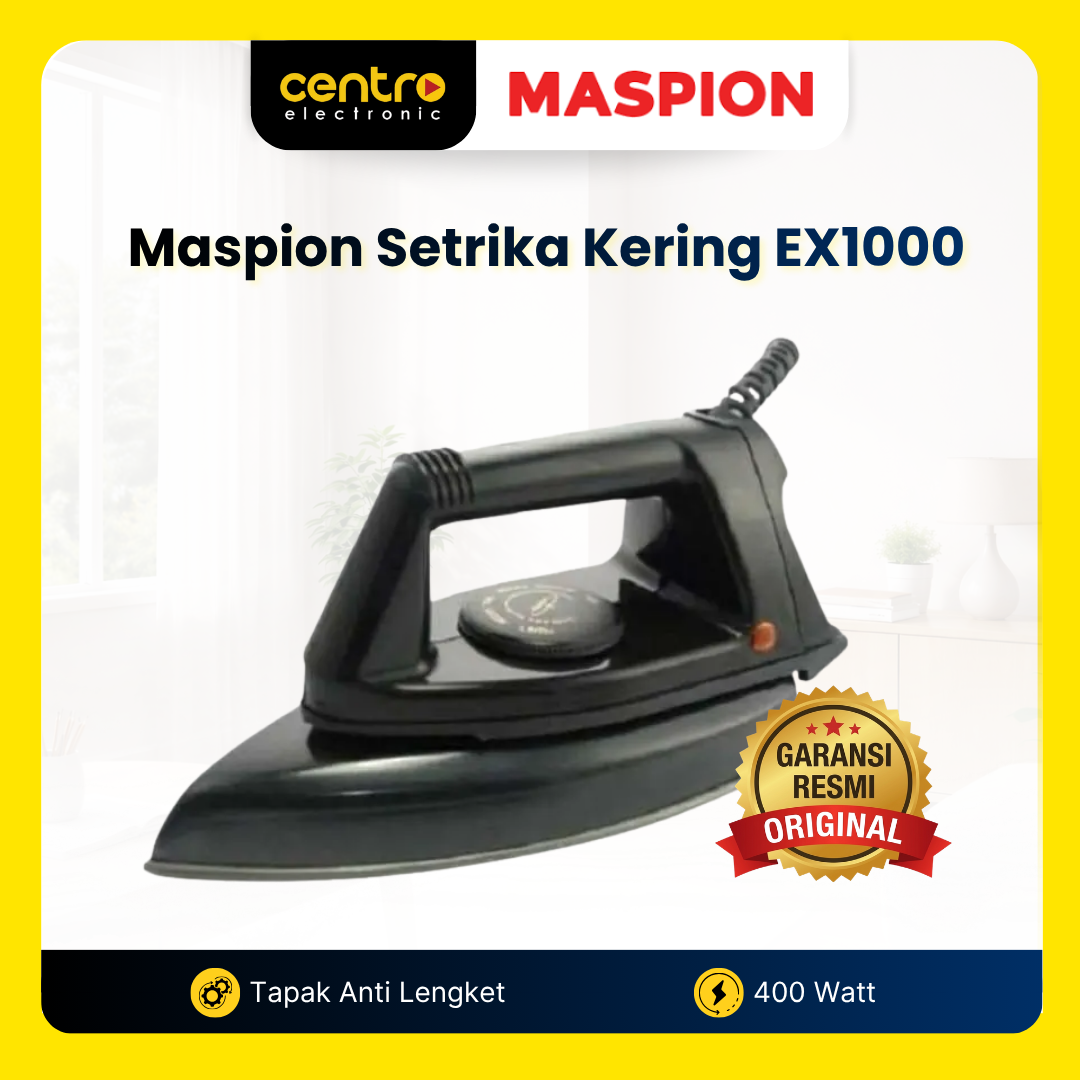 MASPION SETRIKA KERING EX1000 AUTOMATIC IRON