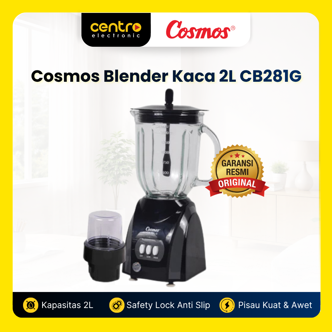 COSMOS BLENDER KACA CB281G 2L 380W