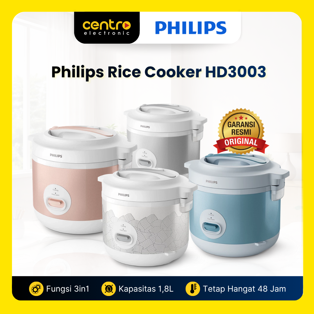 PHILIPS RICE COOKER 1.8L HD3003