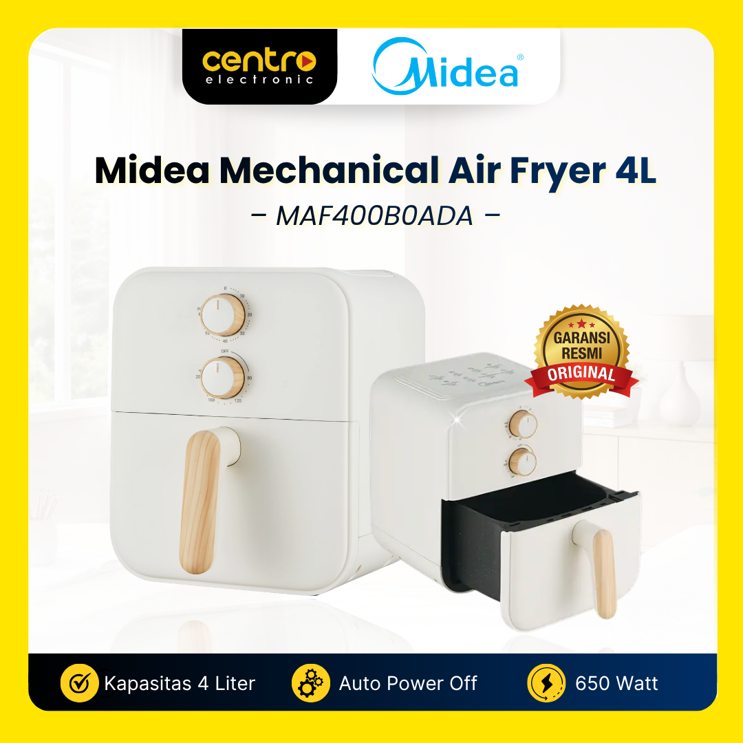 MIDEA AIR FRYER MAF400B0ADA 4L MECHANICAL BEIGE