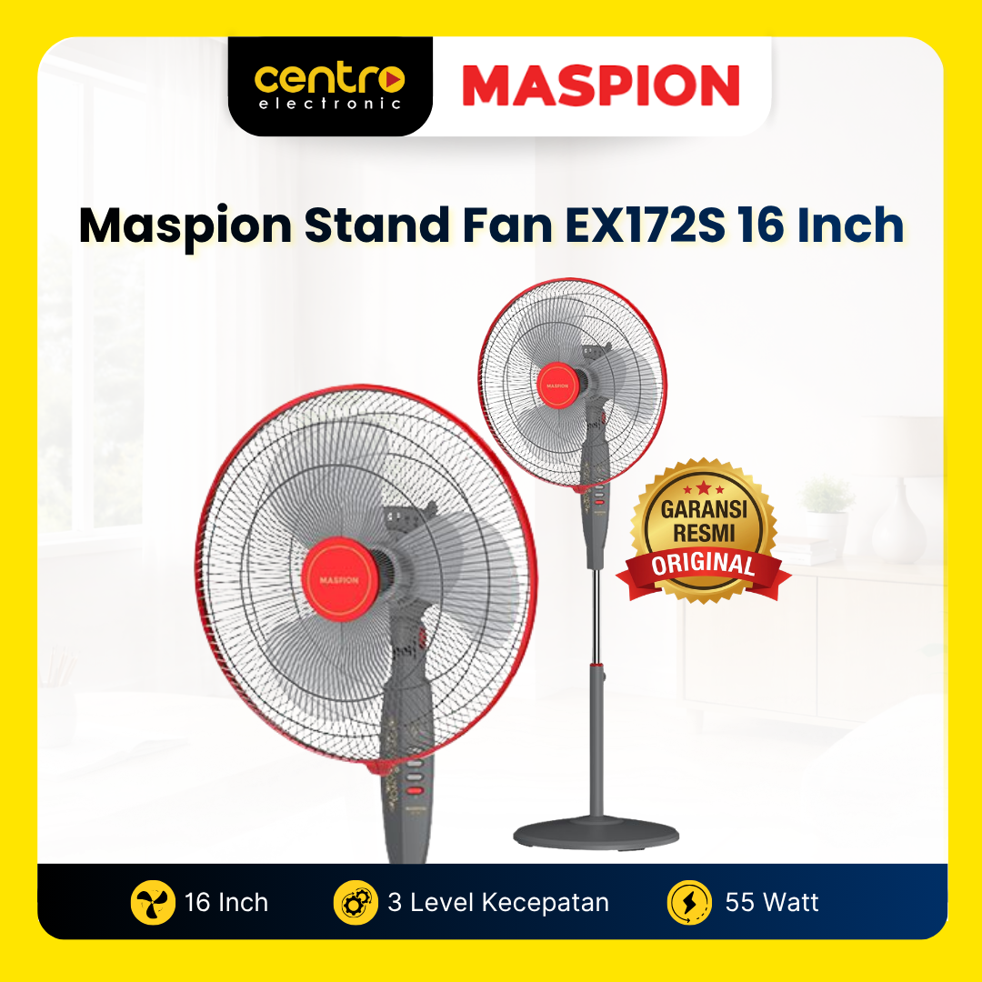 MASPION STAND FAN EX172S 16 INCH