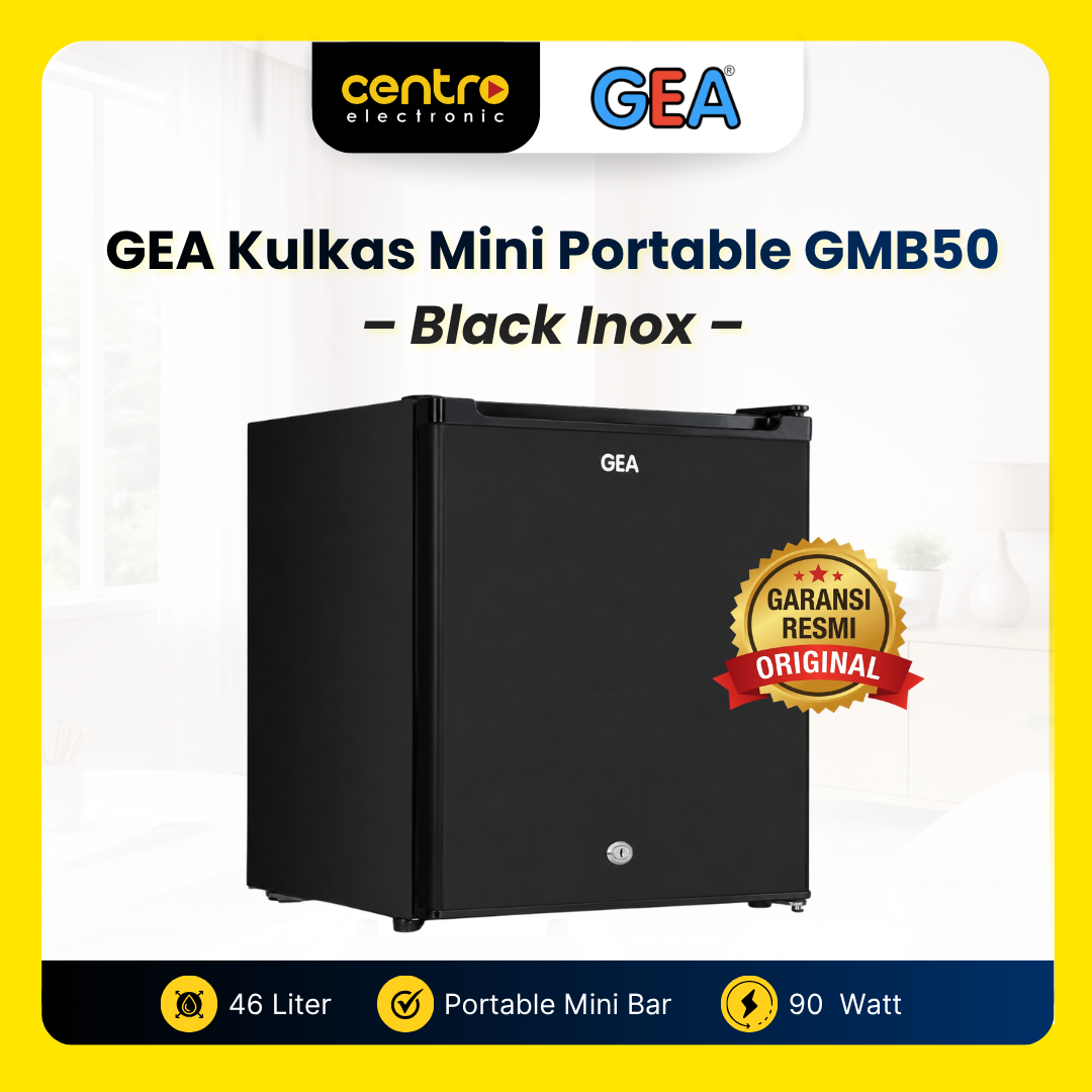 GEA LEMARI ES MINI GMB50 BLACK INOX 46 LITE