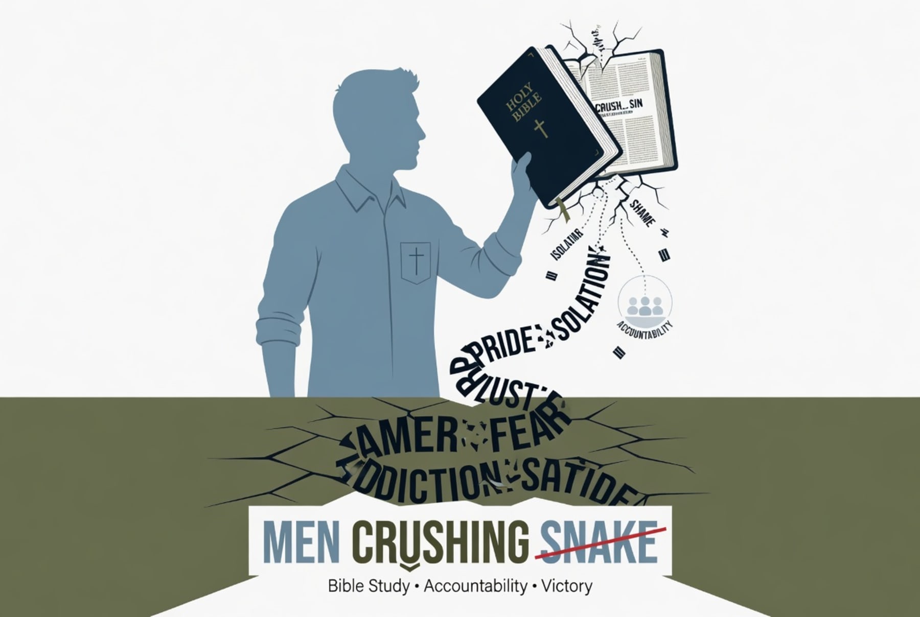 Men Crushing Snakes