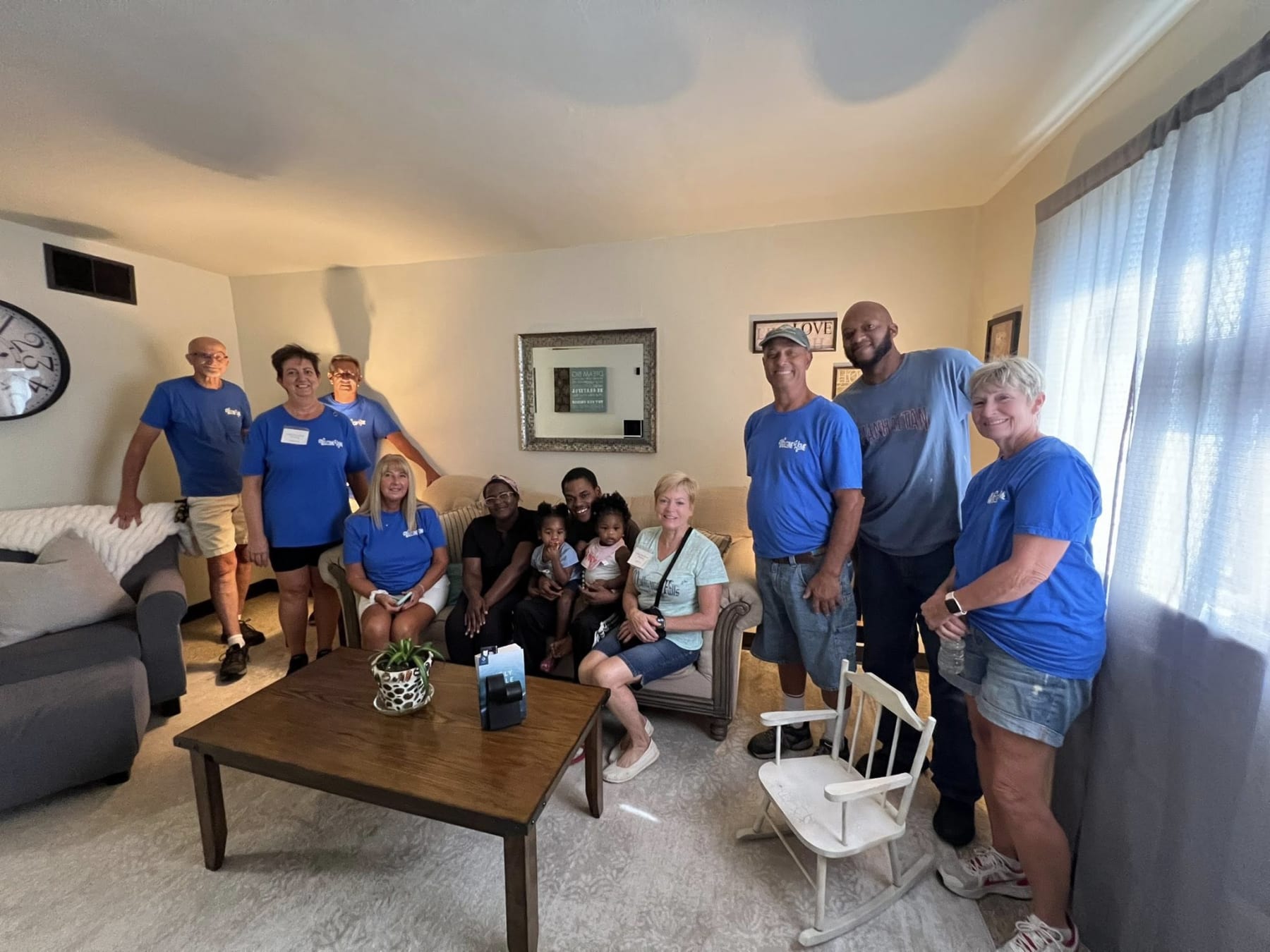 Welcome Home Ministries volunteers