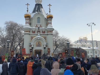 Ограничение движения в Екатеринбурге во время крестного хода