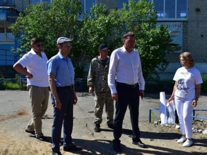 Глава округа осмотрел проводимые работы в сфере благоустройства