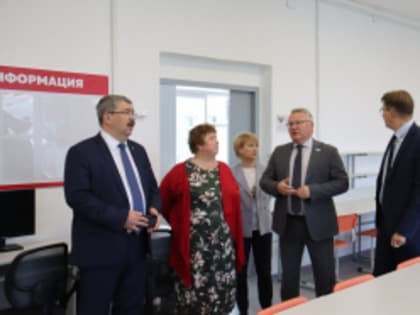 Рабочий визит депутата в Лесной
