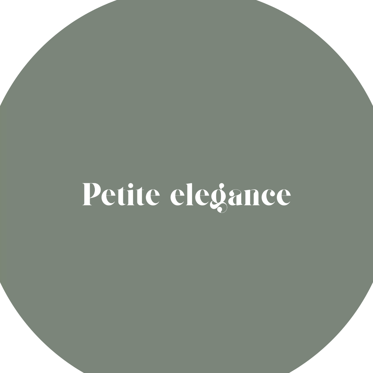 Petite elegance