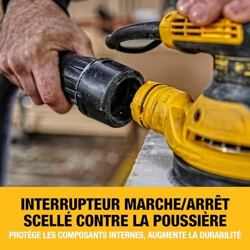 Vue 6 de DEWALT Ponceuse excentrique filaire