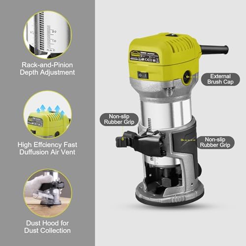 Vue 4 de DEWINNER à Bois Défonceuse