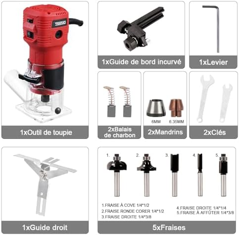 Vue 5 de TEENO Affleureuse à Bois