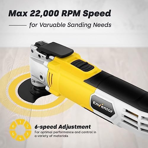 Vue 4 de ENVENTOR Outil Multifonction Oscillant