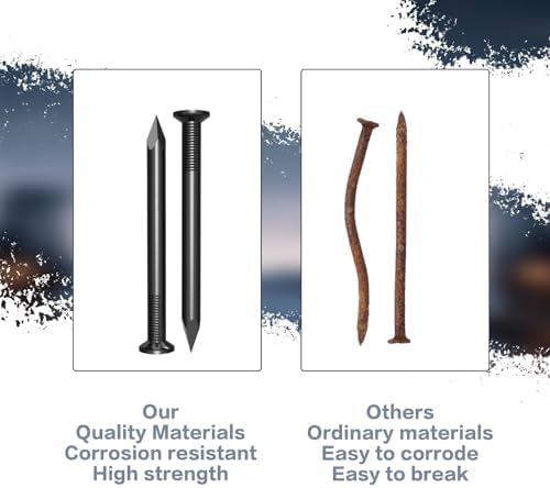 Vue 3 de Pièces de Clous Pointe