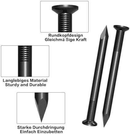 Vue 4 de Pièces de Clous Pointe