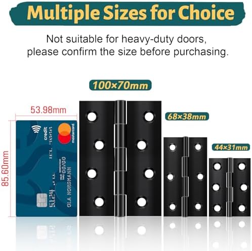 Vue 5 de Yeepeo Lot de charnières