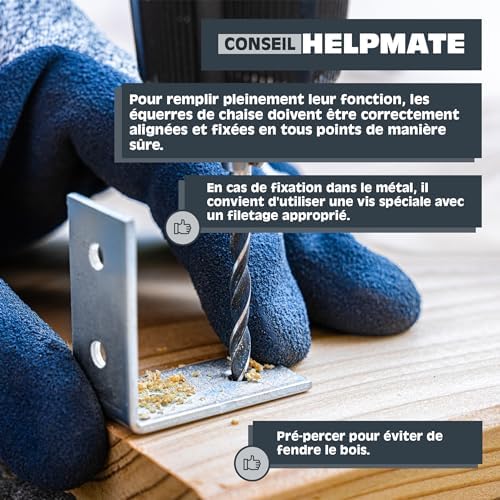 Vue 5 de HELPMATE equerre metal de