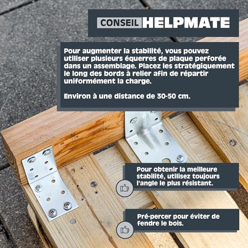 Vue 5 de HELPMATE pièces equerre metal