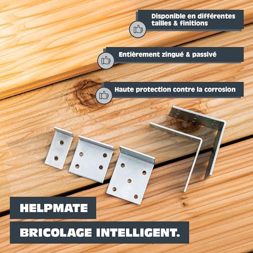 Vue 6 de HELPMATE pièces equerre metal
