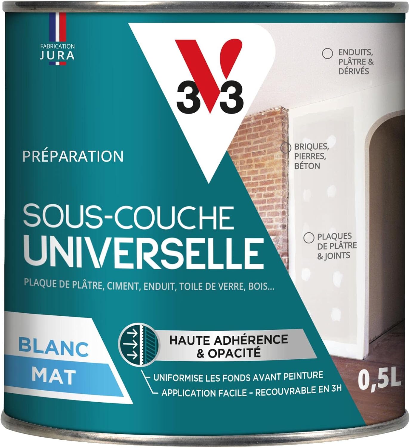 3V3 Peinture Souscouche Blanc