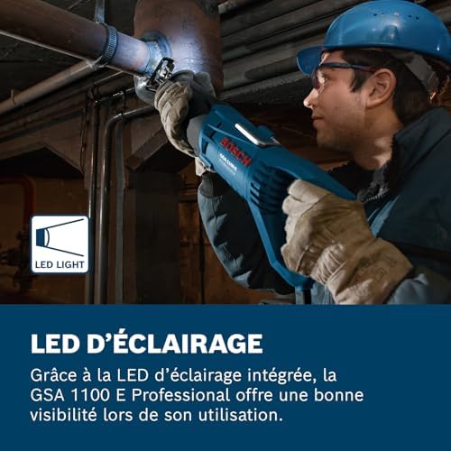 Vue 4 de Bosch Professional scie sabre