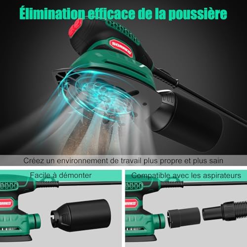 Vue 4 de SORAKO Ponceuse Electrique W