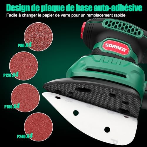 Vue 5 de SORAKO Ponceuse Electrique W