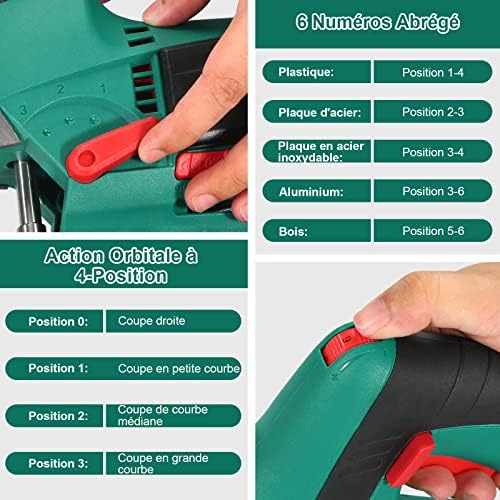 Vue 4 de HYCHIKA Scie Sauteuse W