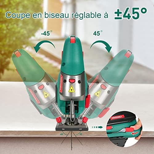 Vue 5 de HYCHIKA Scie Sauteuse W