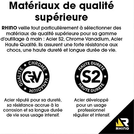 Vue 4 de RHINO Râpe à métaux