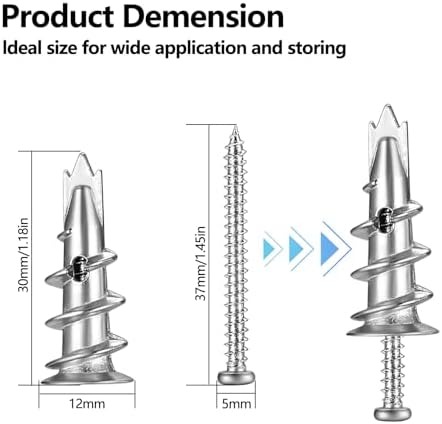 Vue 2 de Pcs Vis et Chevilles