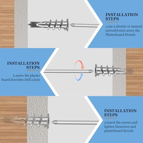 Vue 5 de Pcs Vis et Chevilles