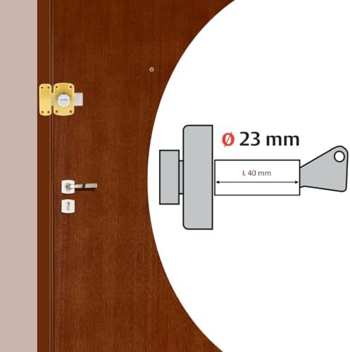 Vue 3 de Vachette Verrou de porte