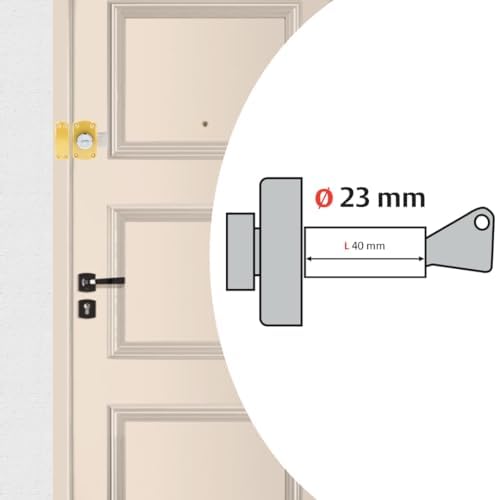 Vue 4 de Vachette Verrou de porte