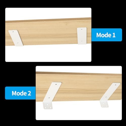 Vue 4 de Pièces Equerre Etagere Murale