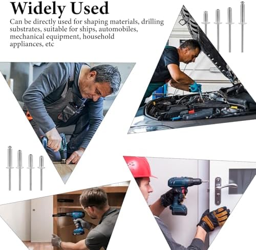 Vue 6 de Pcs Ensemble de Rivets