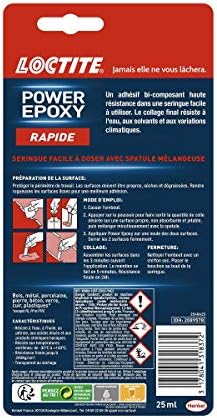 Vue 2 de Loctite Colle Power Epoxy