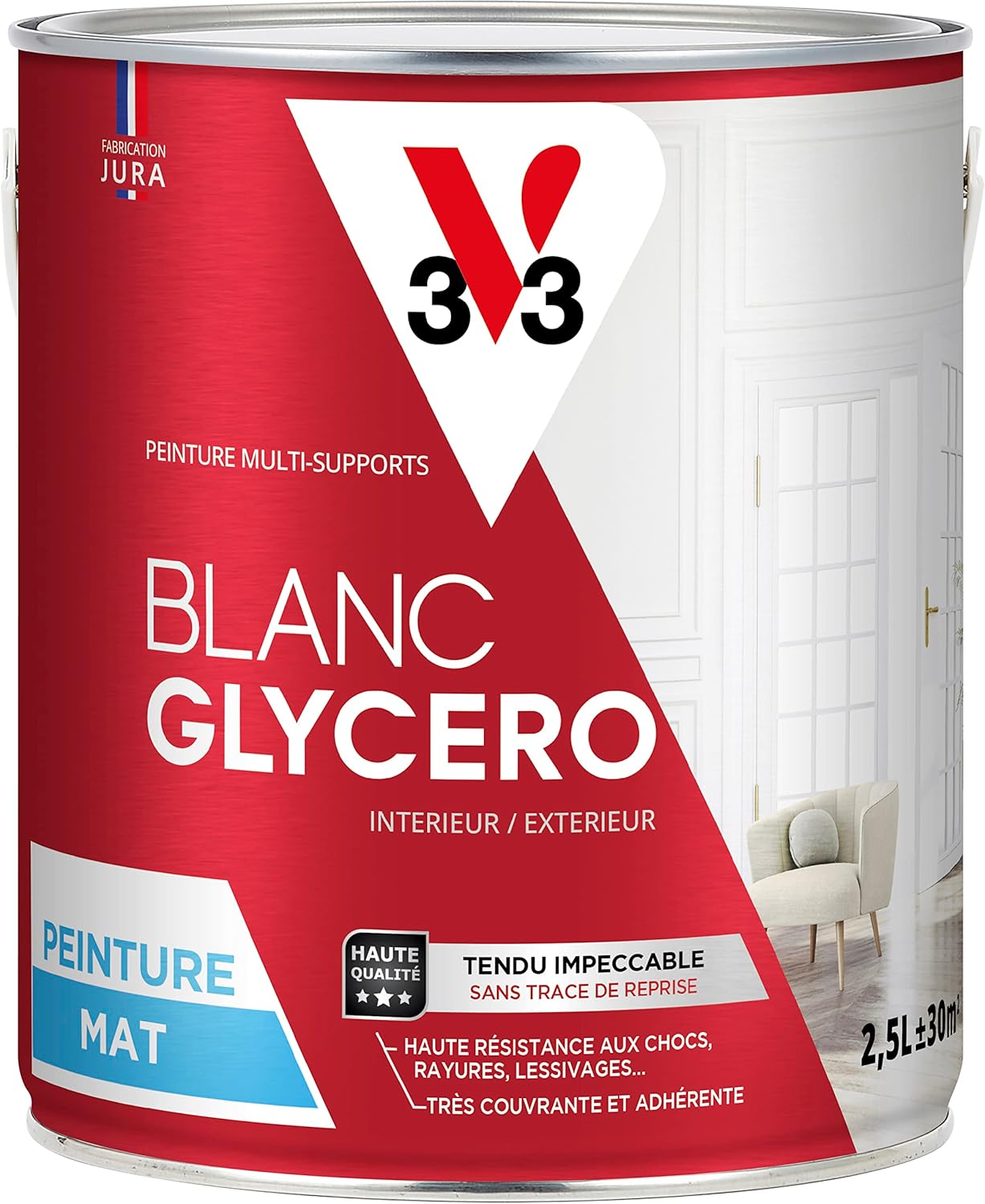 3V3 Peinture Blanc Glycero